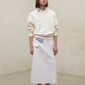 SUDADERA BIANCA BEIGE