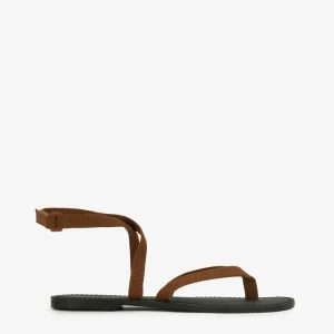 SANDALIAS PRAGA MARRON