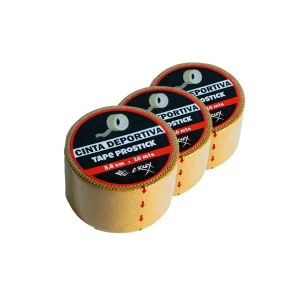 Tape Deportivo PROSTICK 3,8cm x 10mts 3 Unidades