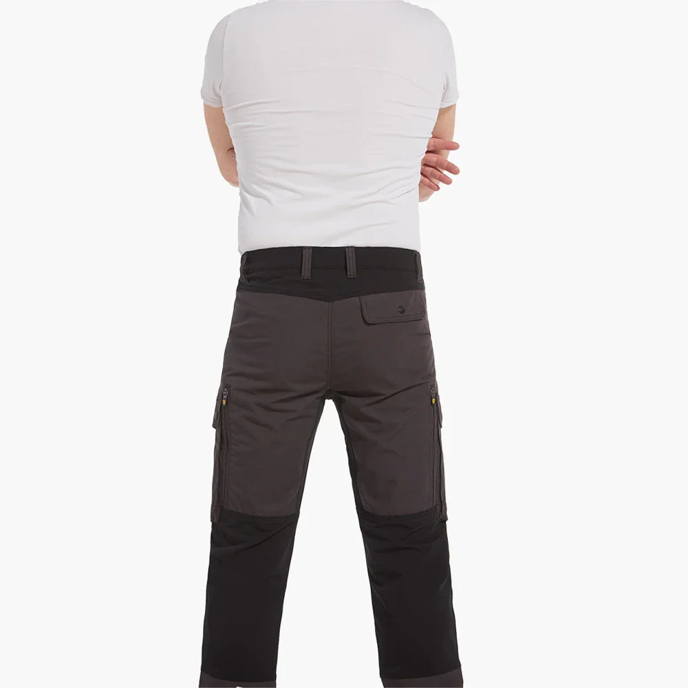 Pantalones De Hombre Antigarrapatas Ergoline Rovince Flexline Grey/Black - Imagen 3