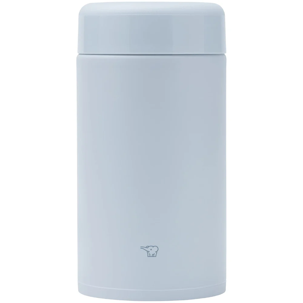 Tarros aislados de comida en acero inoxidable Zojirushi SW-KAH75 Color Ice Gray - Imagen 2