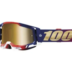 Goggle 100% racecraft 2 negro lente de oro