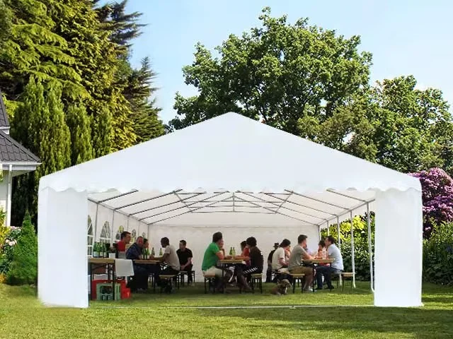 Carpa 6X12 PLUS PVC 750 Blanca con ventanas - Imagen 8