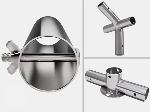 Carpa 5X12 PLUS PVC 750 Blanca con ventanas - Imagen 5